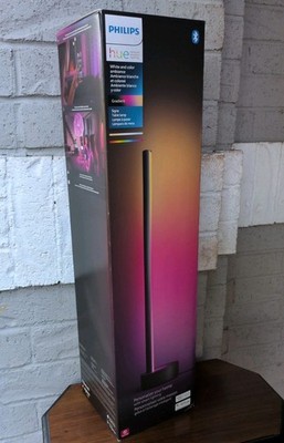 Philips Hue Gradient 21 in. Signe Table Lamp Black & Color Ambiance NEW IN BOX
