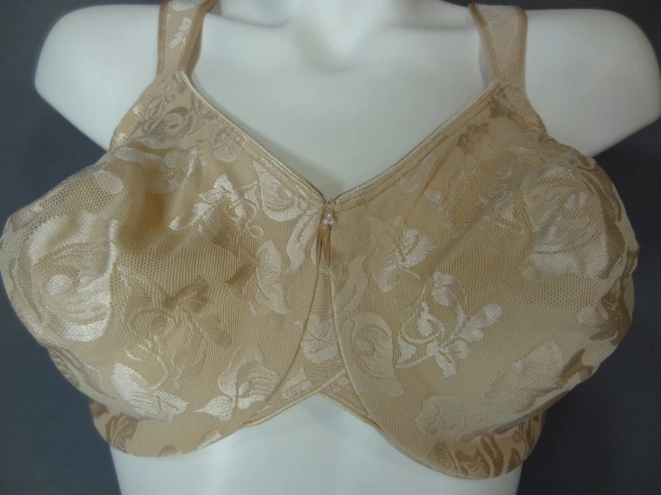 Sujetador Wacoal 85567 con aros sin forro Avareness cobertura completa talla 40DD desnudo Foto 2 de 4