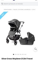 Silver Cross Wayfarer 21 2in1  Travel System