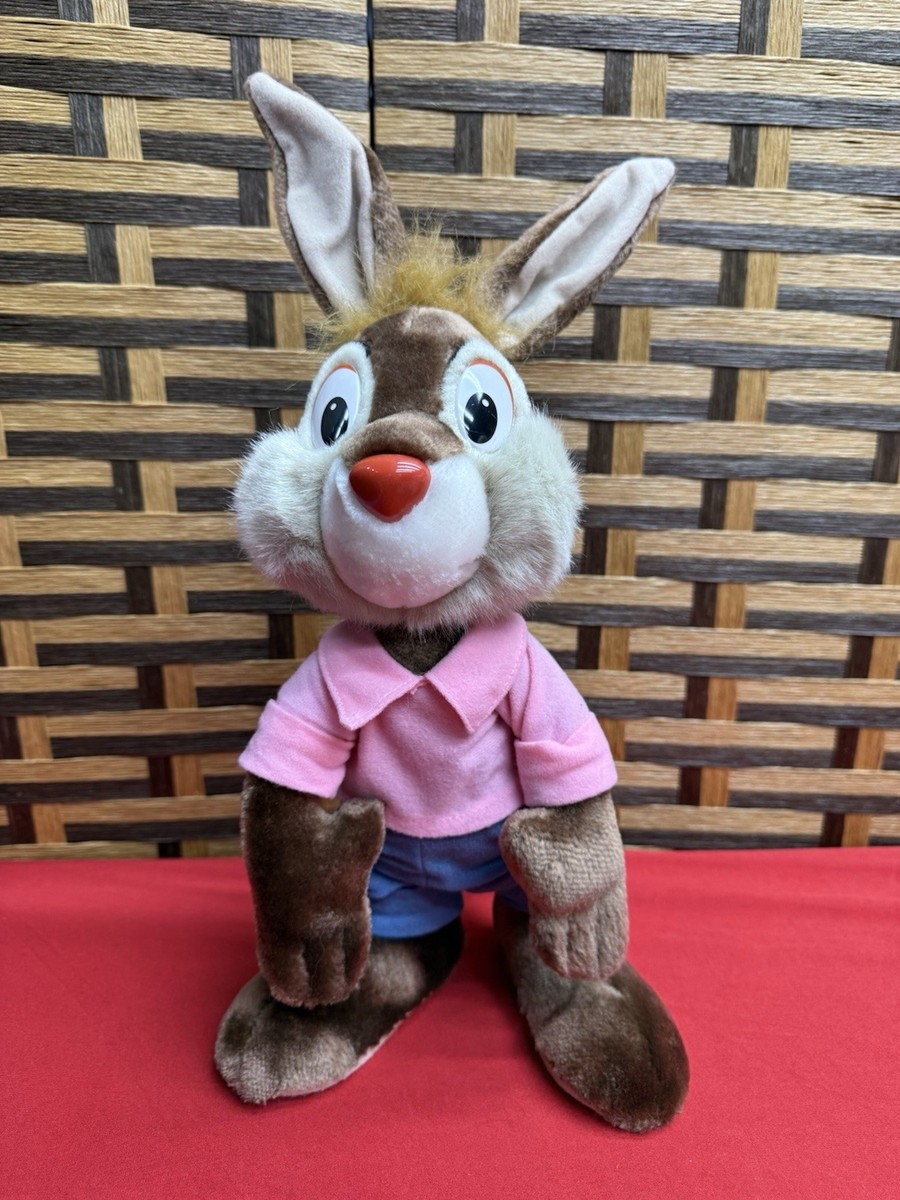 Vintage Br'er Brer Rabbit Plush 16” Splash Mountain Retired