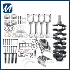 For Hyundai Kia G4KJ 2.4L Engine Rebuild Kit Crankshaft Conrod Piston Gasket Kit