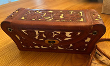 Hand Tooled Leather Box Purse/Handbag - Vintage