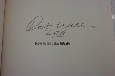 Signed Paperback How to Be Like Walt : Capturing the Disney Magic Every Day Book