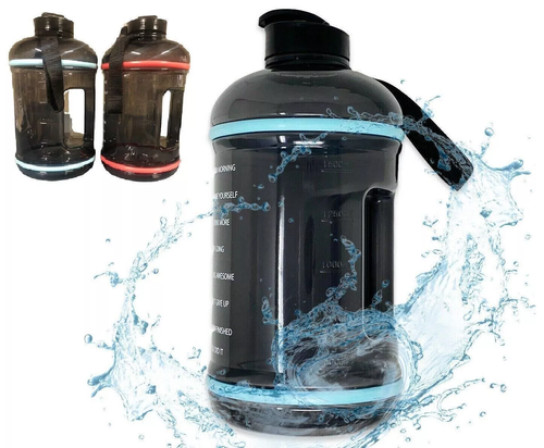 2.2 Litre Large Jumbo Sports Gym Water Bottle Gym Dieting Bodybuilding Hiking - 第 1/1 張圖片