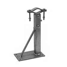 ZANCA TELESCOPICA 40-75 CM RINFORZATA PER PONTI RADIO PALI E ANTENNE TV