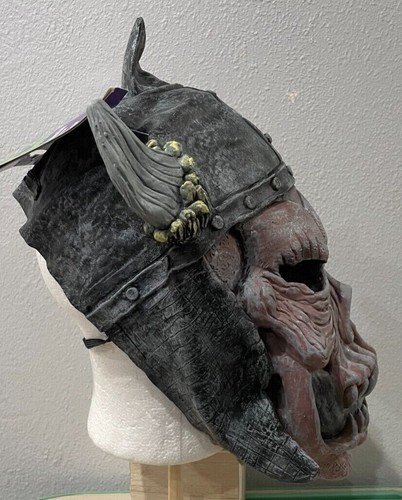 Scary Halloween Mask (Skull Warriors Barbarian), One Size Adult, BRAND NEW - Picture 4 of 6
