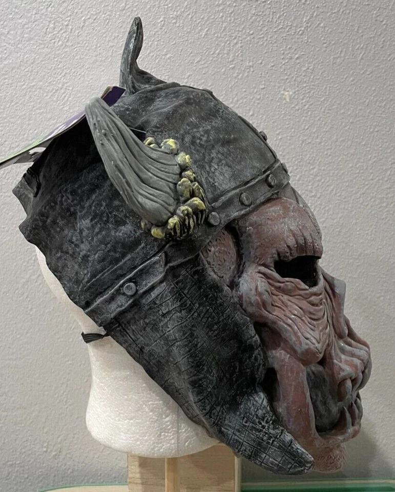 Scary Halloween Mask (Skull Warriors Barbarian), One Size Adult, BRAND NEW - Image 4 of 4