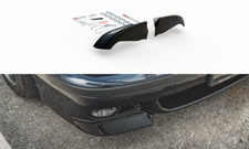 Cup Spoilerlippe Seitenflüge Stoßstange SCHWARZ für 5er BMW E39 M5 Frontspoiler