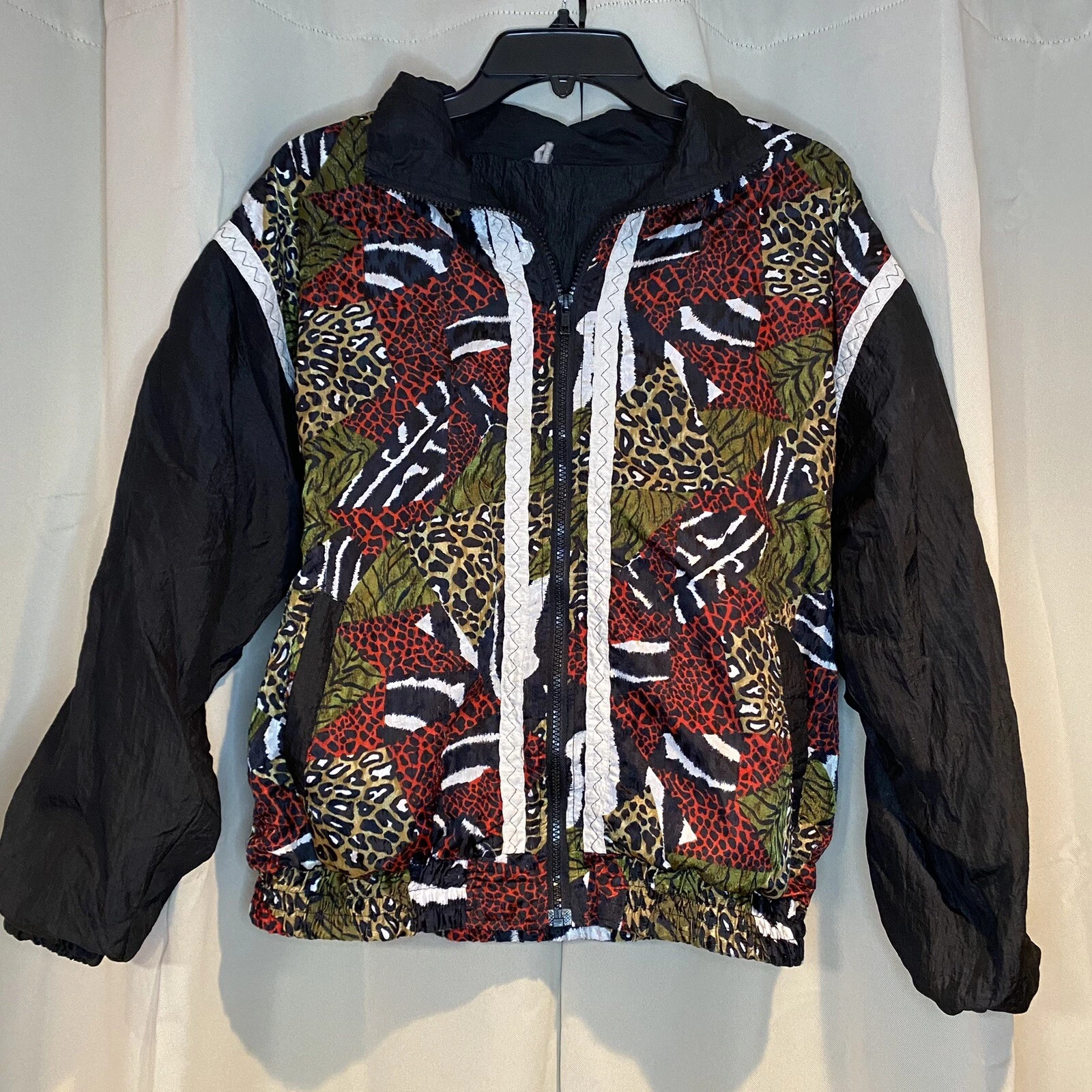 VINTAGE 90’s WILDSIDE ZIP UP WINDBREAKER