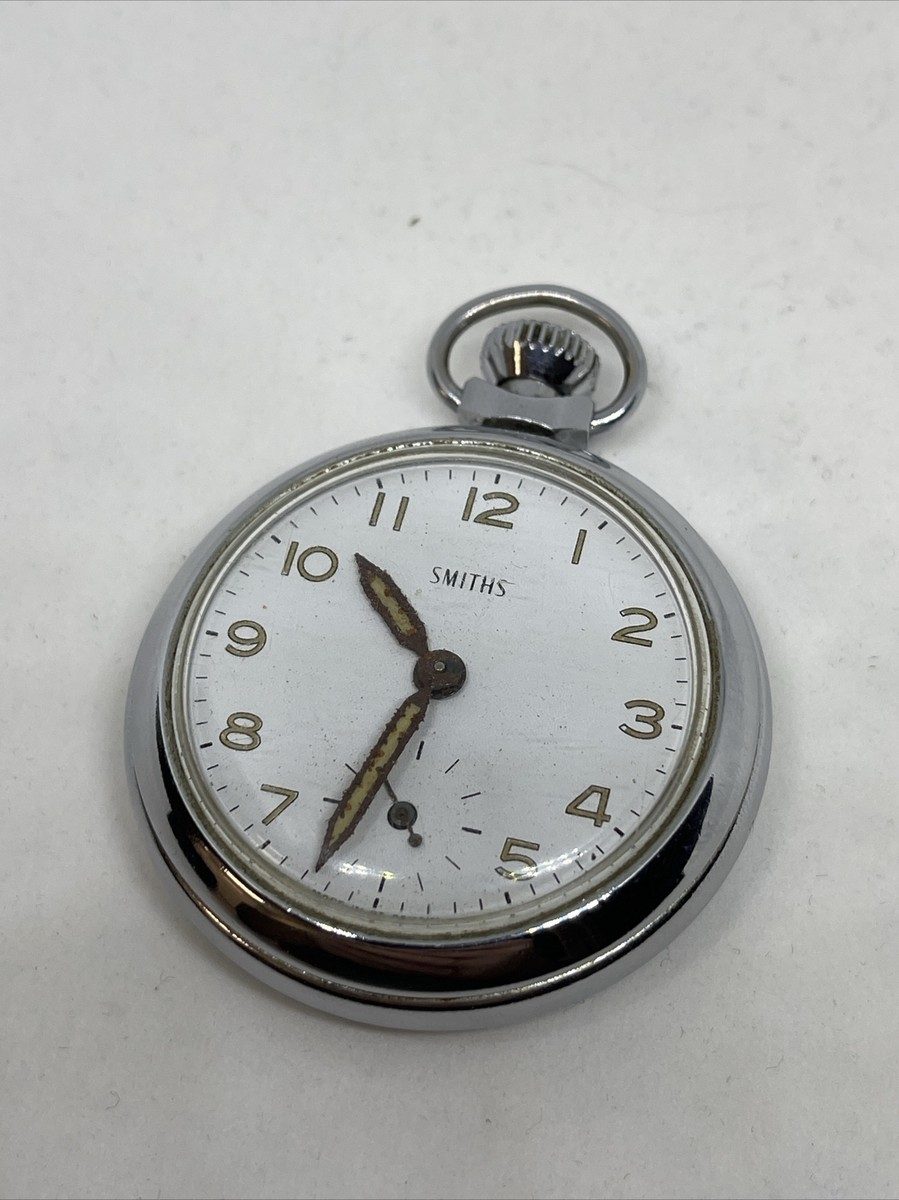SMITHS Industries Limited Vintage Pocket Watch Great Britain SMITHS Industries Limited Vintage Pocket Watch Great Britain