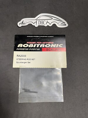 Robitronic Scalpel Vintage RC Car Part # RA2033 Steering Link Set