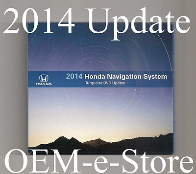 2014 Update 2007 to 2011 Honda CRV Fit Element Insight Hybrid Navigation DVD Map