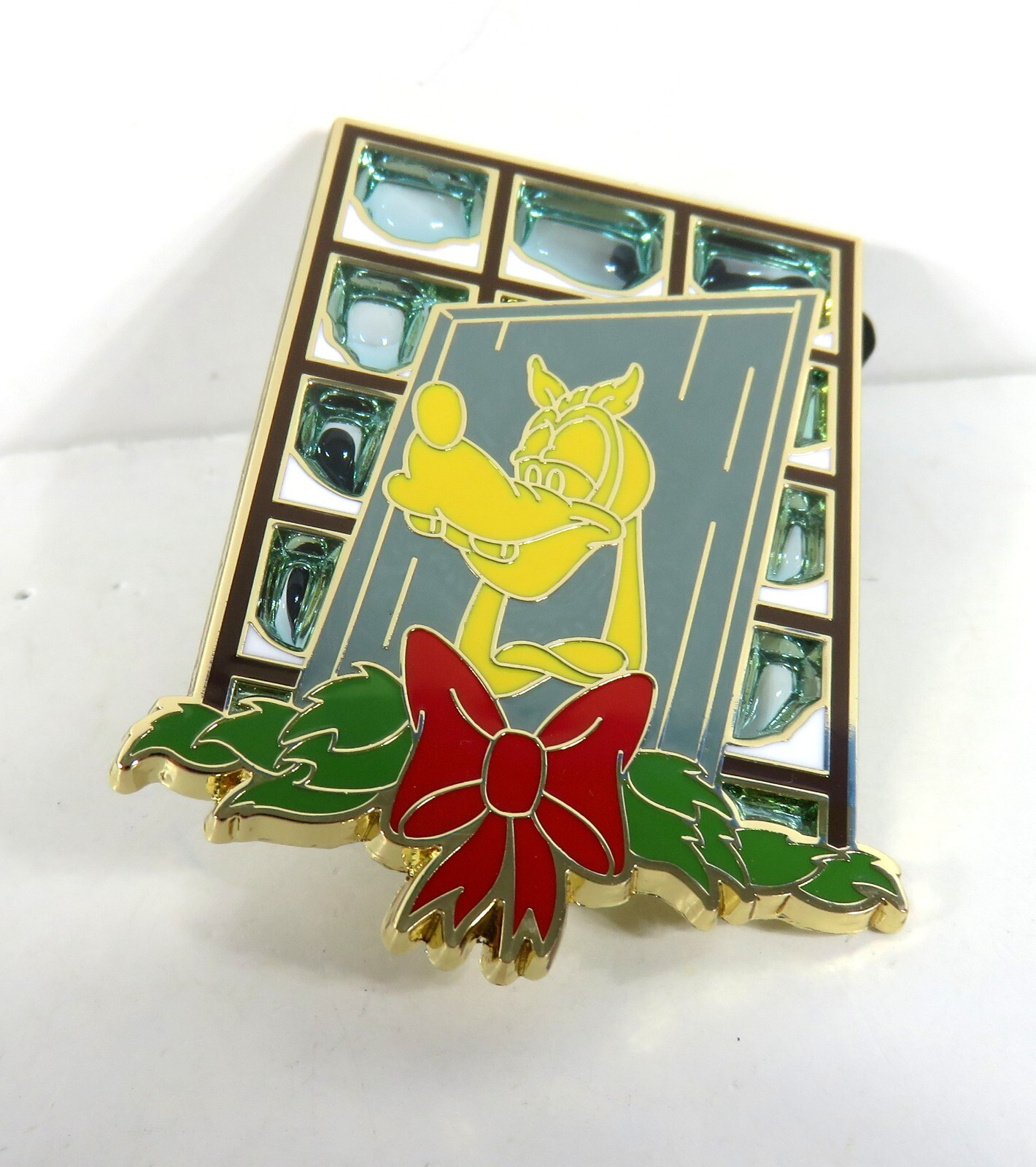 Disney Mickeys Christmas Carol Advent Calendar Pin Goofy Doorknocker NEW