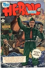 Heroic Comics  #95    VERY GOOD FINE    Feb. 1955   Last pre code   Kiefer