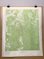 Linville Falls Pisgah NC North Carolina Tennessee Valley Authority TVA 1956 Map