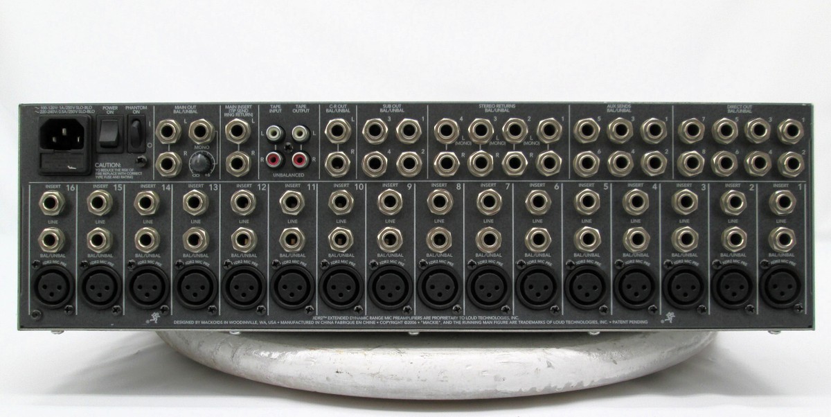 Mackie 1604-VLZ3 16-Ch / 4-Bus Analog Mic / Line Mixer | eBay