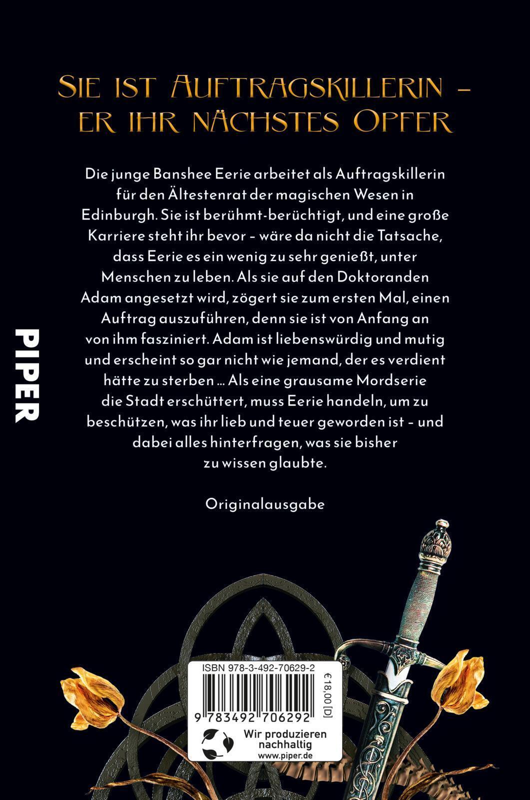 Thumbnail - Die Todesbotin | Roman Urban Fantasy Banshees, Hexen Und Eine