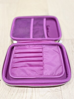 新品　smiggle スミグル　Unicorn Mega Light ユニコーン Smiggle 'Splendour' Triple Hardtop Pencil Case (Purple
