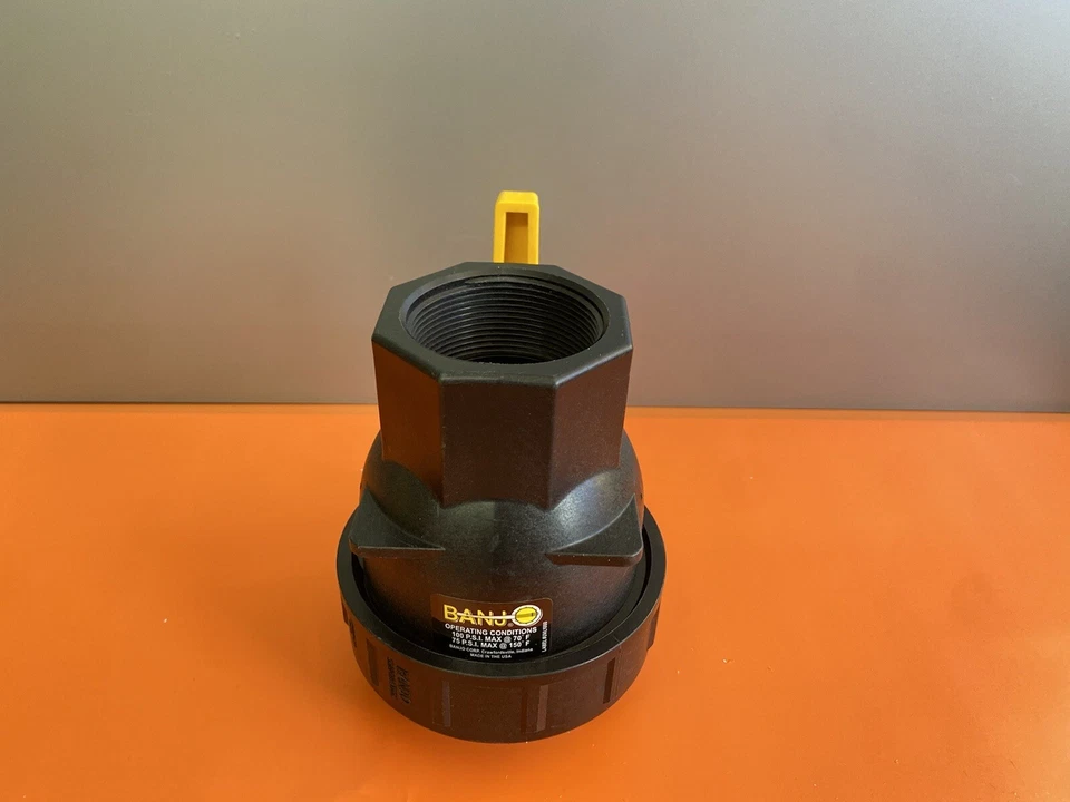 Banjo Polypropylene Ball Valve Single Union 2” 100PSI  - Image 3 of 4