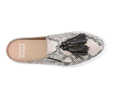 (1) Pair of New, Authentic, Donald Pliner Womens Pauly SP-49 Mules, Python Print
