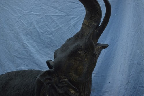 Sehr großer Elefant, massive Bronze, schöne Antikpatina, 182cm - Bild 2 von 8