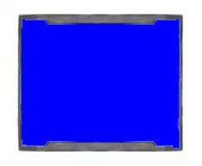 Shiny S-837-7 Replacement Pad, BLUE Ink