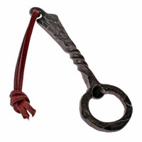 Mittelalter FlaschenöFfner Geschmiedet Eisen Forged Iron Viking Bottle Opener