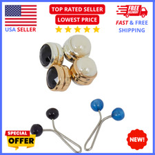Magnetic Hijab Pins 4-Pack   Strong Hold No-Snag Scarf Fasteners