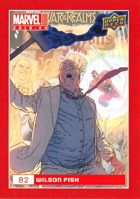 WILSON FISK / Marvel Annual 2019-20 BASE Trading Card #82