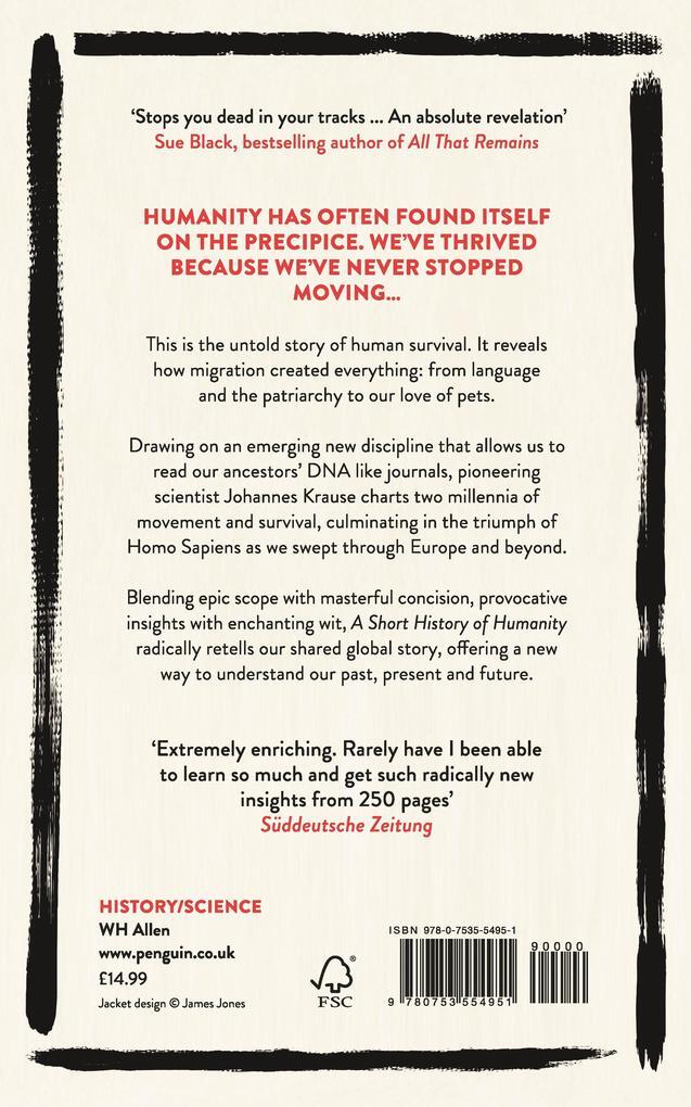 Thumbnail - A Short History Of Humanity | Johannes Krause, Thomas Trappe | 2021 |