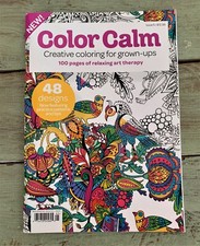 Color Calm Creative Coloring for Grown Ups 100 Pages of Relaxing Art Therapy 5