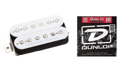 Seymour Duncan Custom Custom TB-11 Trembucker White Bridge Pickup (1 STRING SET)
