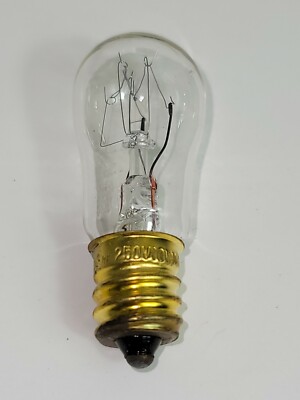 Light Bulb Industrial 250v 10w E12 10S6CL clear 