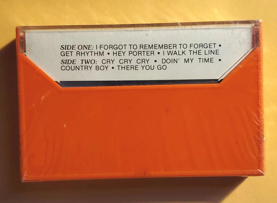 Johnny Cash - Original Rockabilly (NEW SEALED Cassette, 1982) Rare Vintage Tape - Image 3 of 4