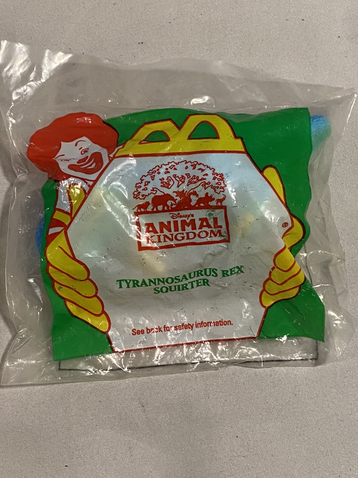 McDonald's Disney's Animal Kingdom T - Rex Squirter NEW NIP Vintage