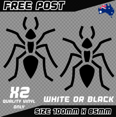 Ant X2 Sticker Decal Vinyl Car Ute Window Insect Bug Bull Fire Laptop ...