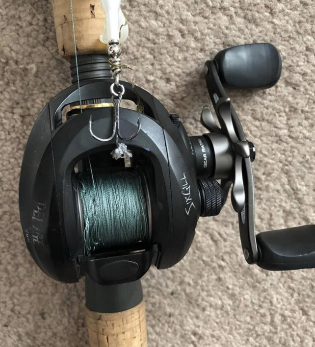 7.6 1 baitcasting reel SixGill Baitcasting Reel 7.0.1 Ratio
