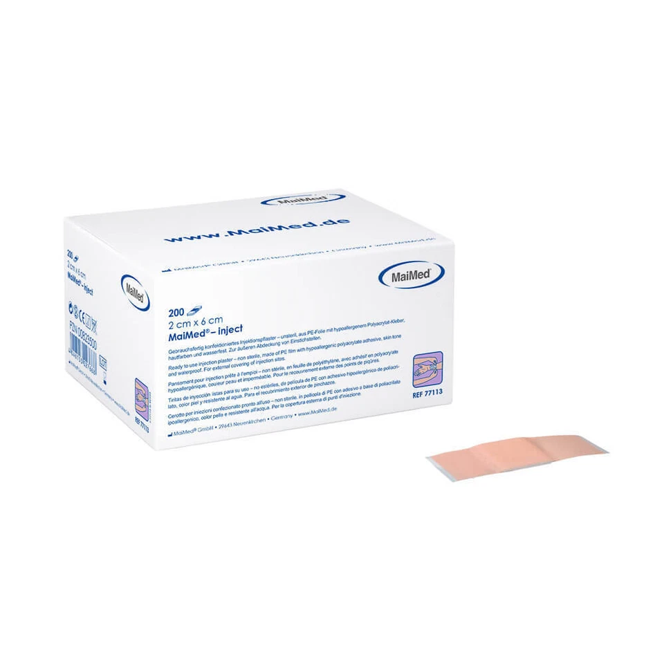 BENCARE GMBH MaiMed® – inject - Pflaster - Injektion - latexfrei