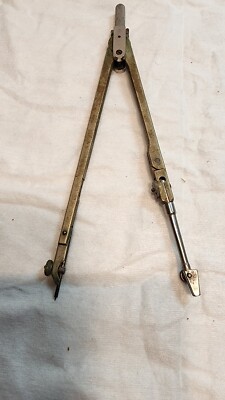 Vintage Engineers Drafting compass tool Dietzgen   *C