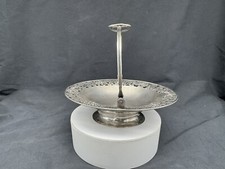 Antique Chinese Export Sterling Silver Basket Swing Handle, 142 grams