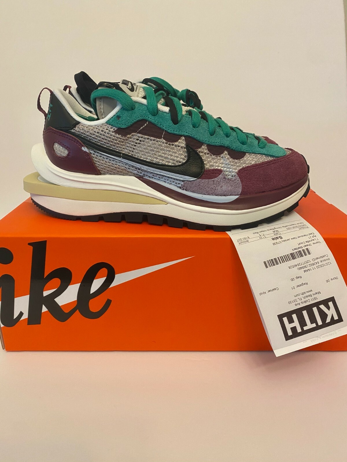 nike sacai vaporwaffle kith