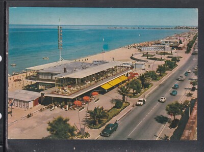 Postcard Pescara il Lungomare Restaurant Guerino OB128 #
