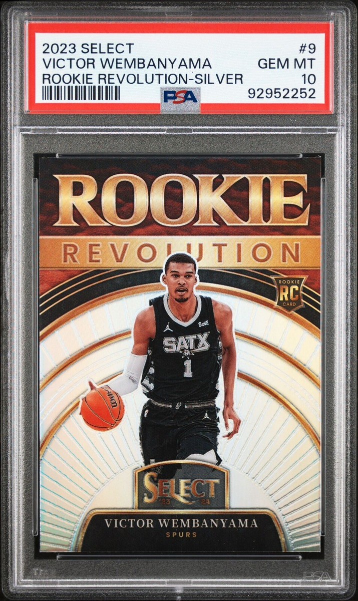 PSA 10 23-24 Panini Select Victor Wembanyama Rookie Revolution