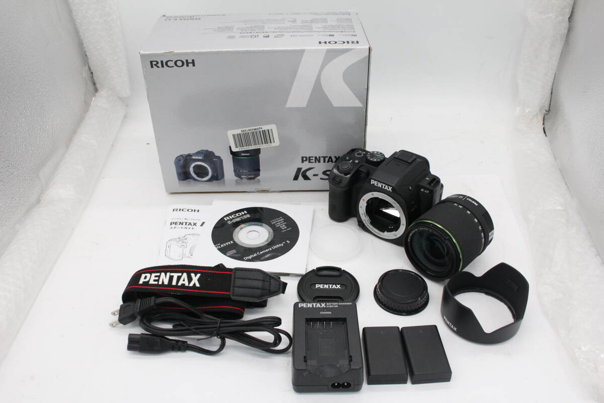 PENTAX K-S2 SR smc 18-135mm F3.5-5.6 ED AL battery with charger | eBay
