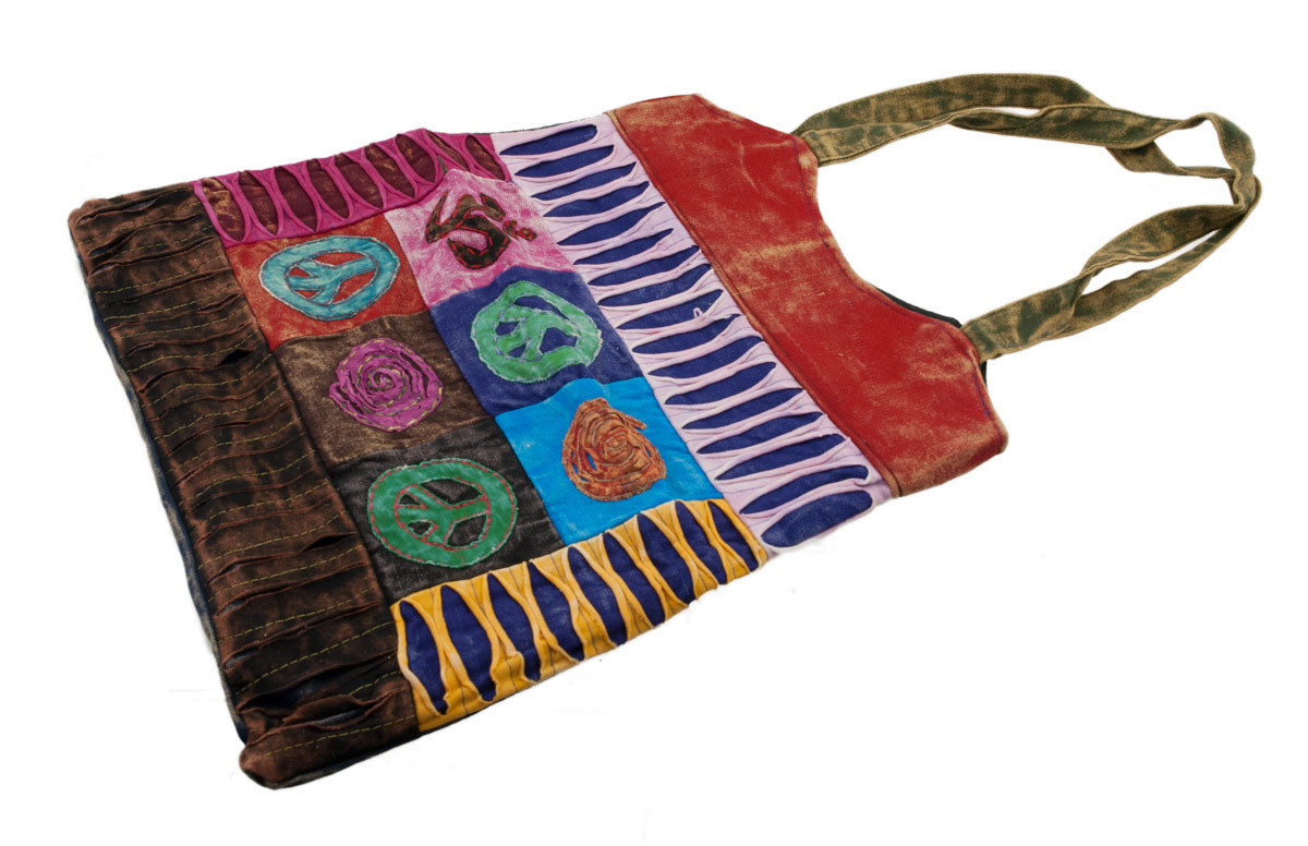 Sac Bandouliere Hippie Baba Cool Gibeciere Florale -4987-SAC8G
