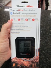 BRAND NEW! ThermoPro LCD Bluetooth Enabled Grill/Meat Cooking Thermometer TP920W