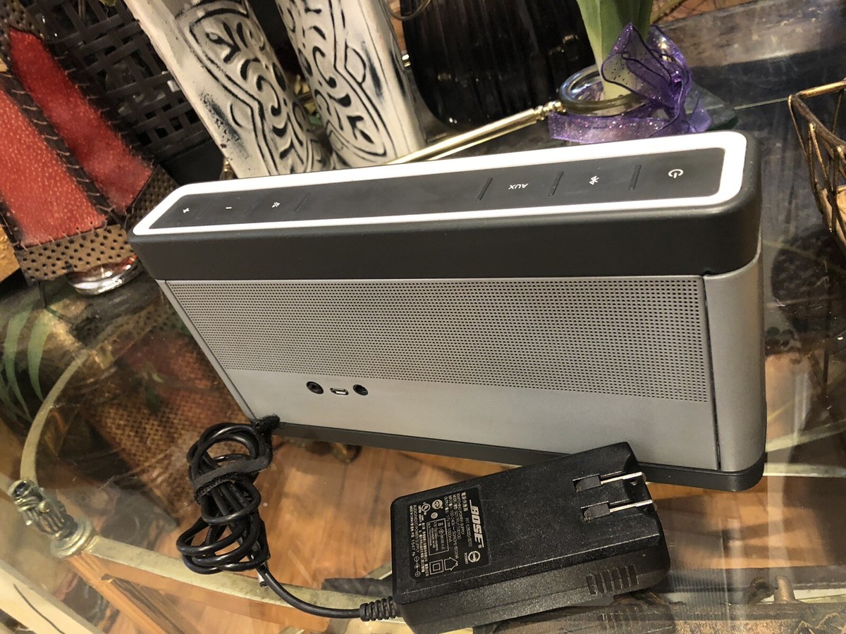 Bose Soundlink III Bluetooth Speaker Silver Bose Sound Nice Strong