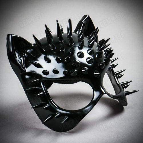 Steampunk Spike Halloween Men & Women Cosplay Costume Masquerade Wild Party Mask - Picture 15 of 61