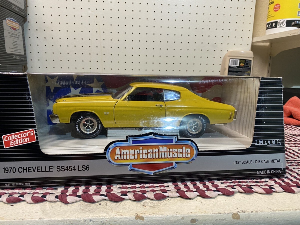 ERTL American Muscle 1970 Chevrolet Chevelle SS454 1:18 Scale