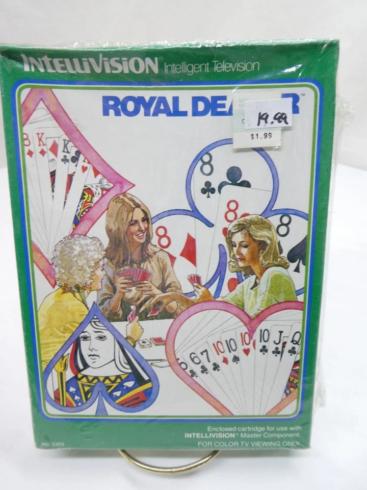 Royal Dealer (Intellivision, 1982) New never opened - Image 2 of 4